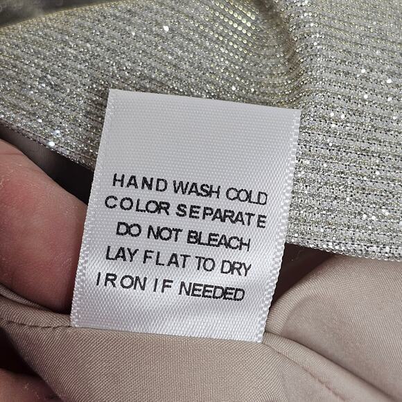 LELIS Magnifique Shine Glitter Blazer Size L Party Date Night Shimmer Disco Rave - Picture 7 of 9